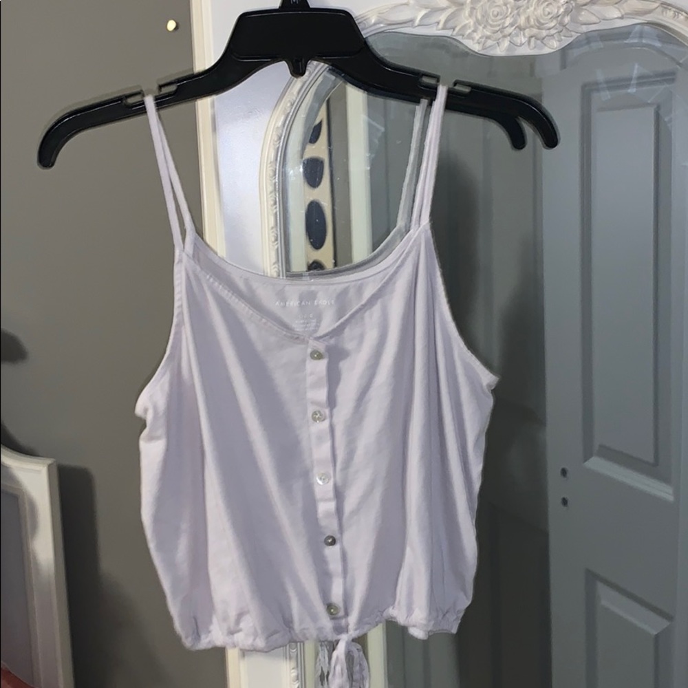 light purple bubble tank top